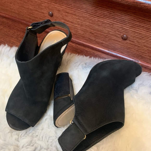 ALDO Suede Leather Block Heels (4”) - Picture 4 of 4